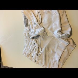 Allsaints white shorts